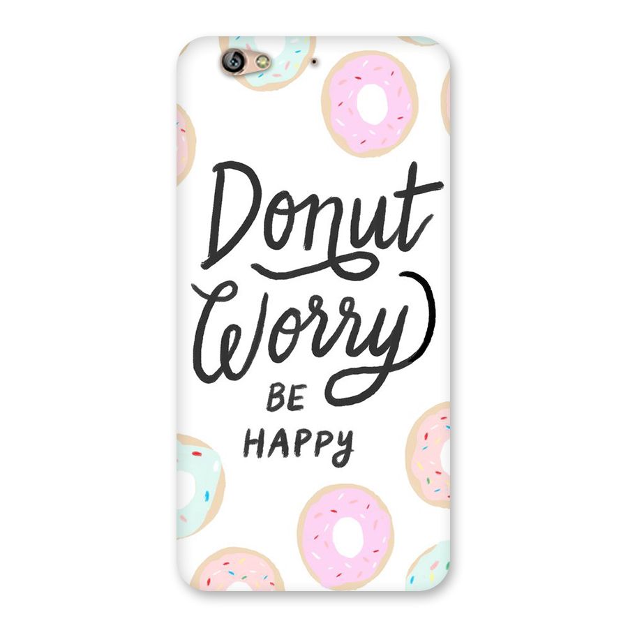 Donut Worry Be Happy Back Case for Gionee S6
