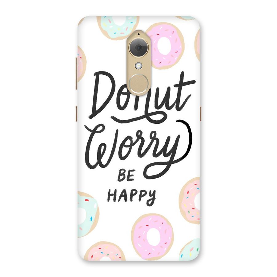 Donut Worry Be Happy Back Case for Lenovo K8