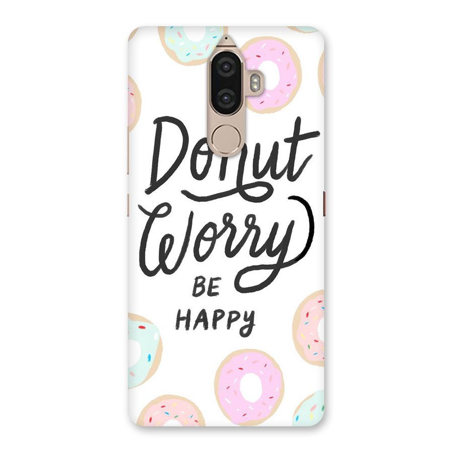 Donut Worry Be Happy Back Case for Lenovo K8 Note