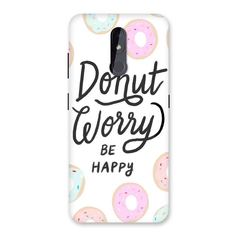 Donut Worry Be Happy Back Case for Nokia 3.2