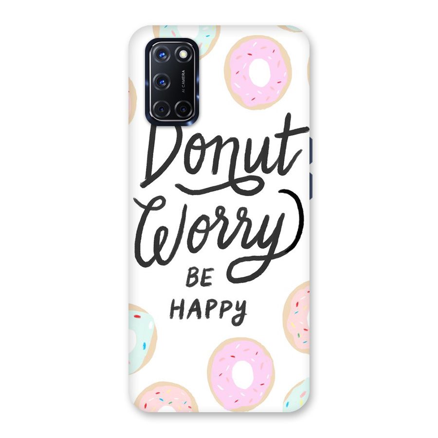 Donut Worry Be Happy Back Case for Oppo A52