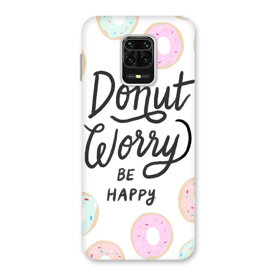 Donut Worry Be Happy Back Case for Poco M2 Pro