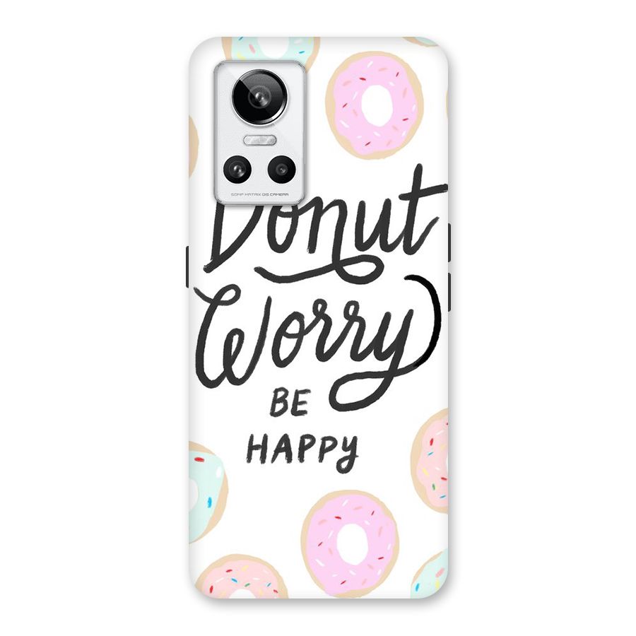 Donut Worry Be Happy Back Case for Realme GT Neo 3