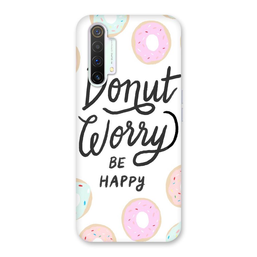 Donut Worry Be Happy Back Case for Realme X3 SuperZoom