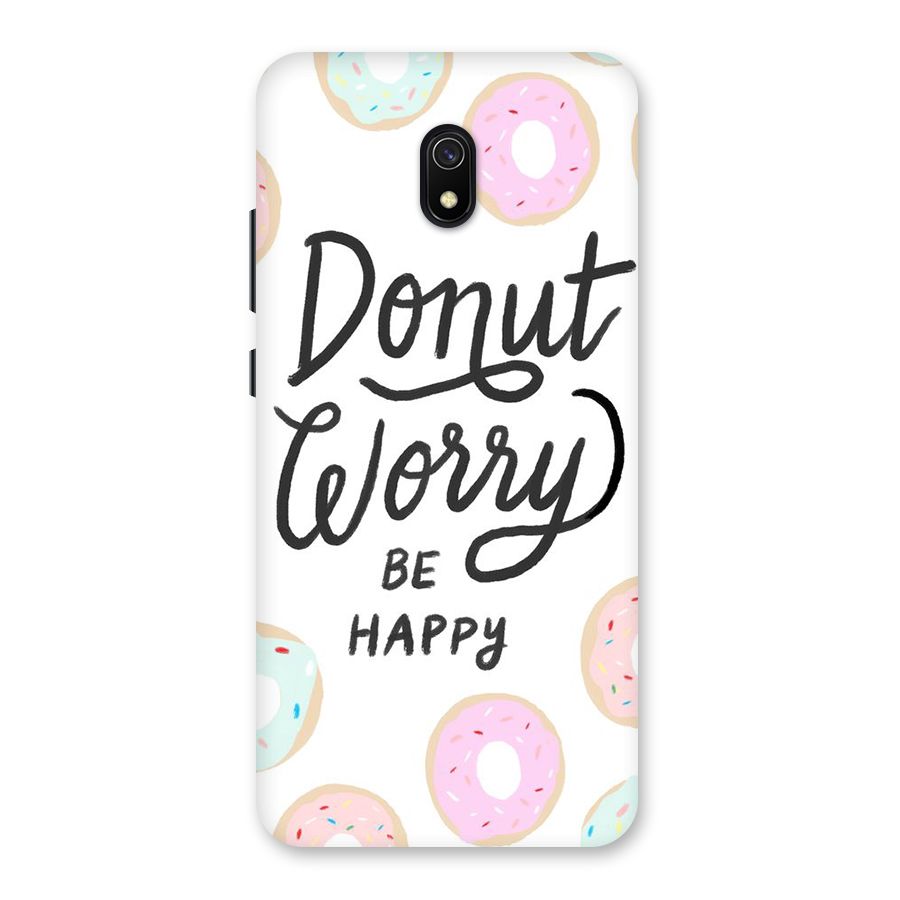 Donut Worry Be Happy Back Case for Redmi 8A