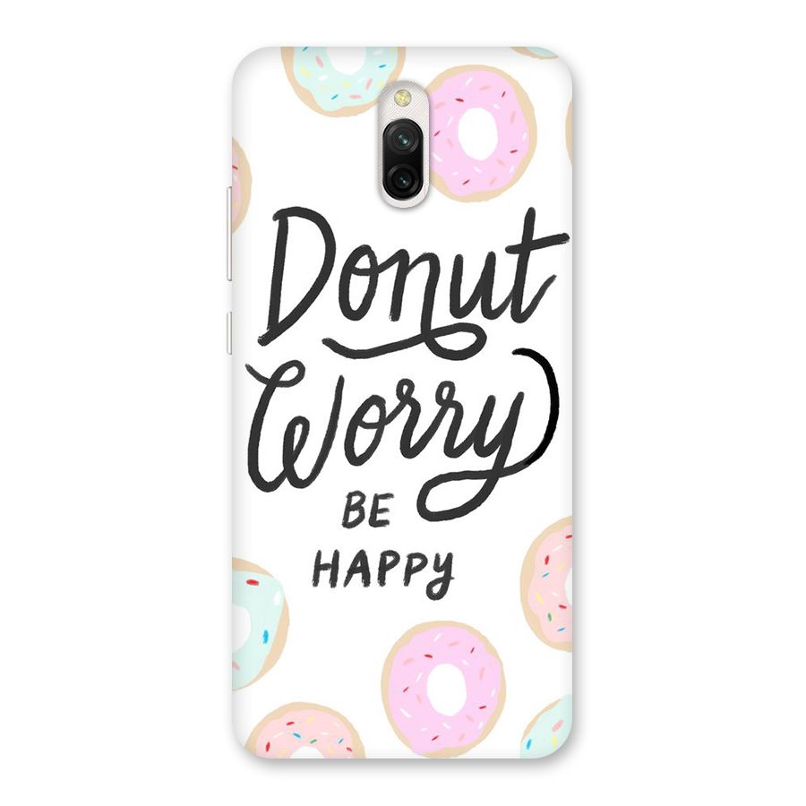 Donut Worry Be Happy Back Case for Redmi 8A Dual