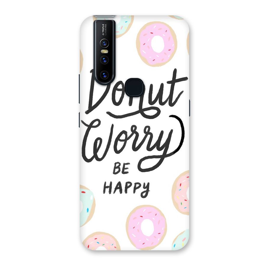 Donut Worry Be Happy Back Case for Vivo V15
