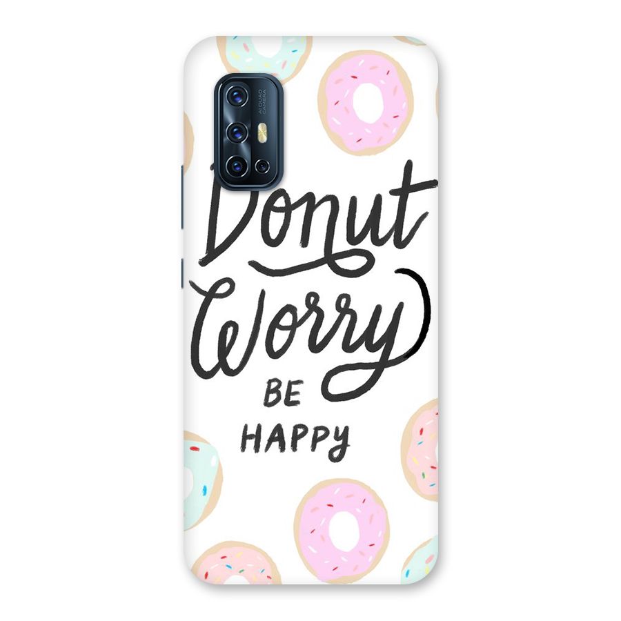 Donut Worry Be Happy Back Case for Vivo V17