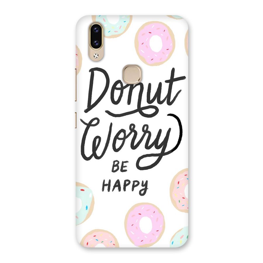 Donut Worry Be Happy Back Case for Vivo V9 Youth