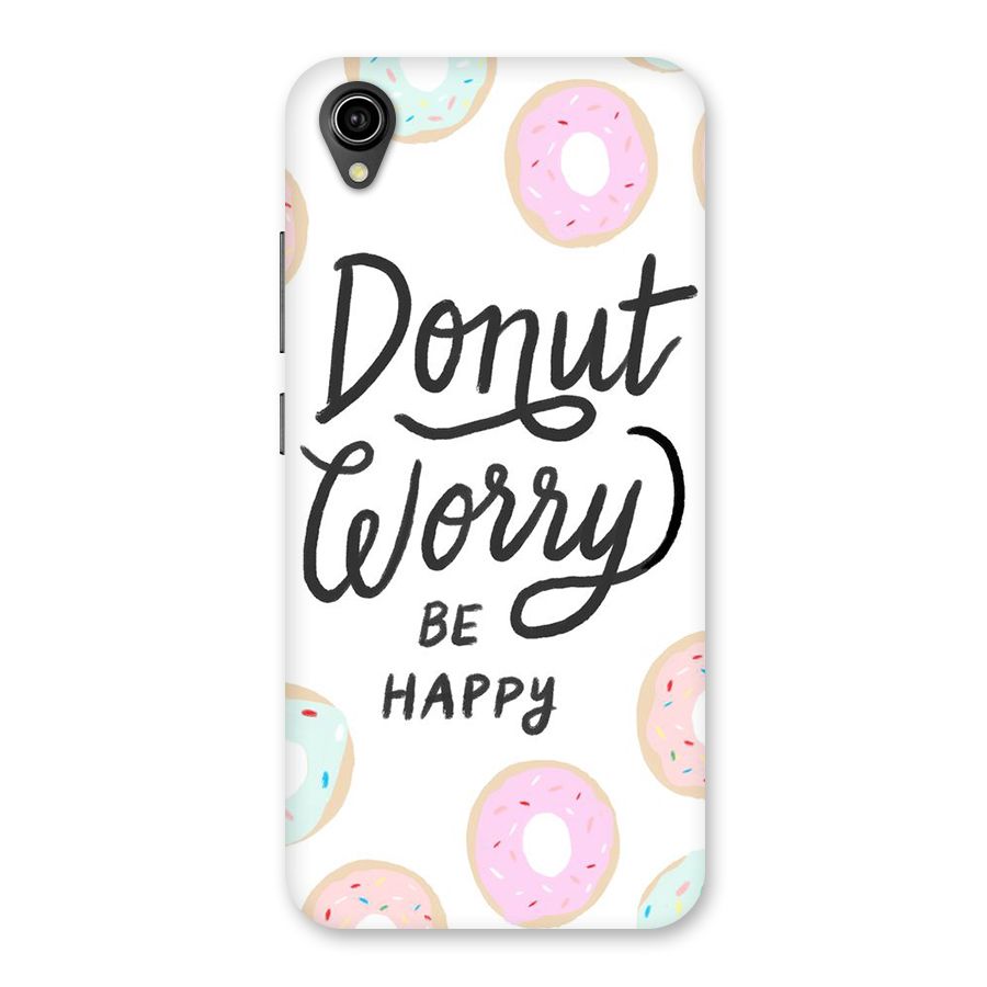 Donut Worry Be Happy Back Case for Vivo Y90