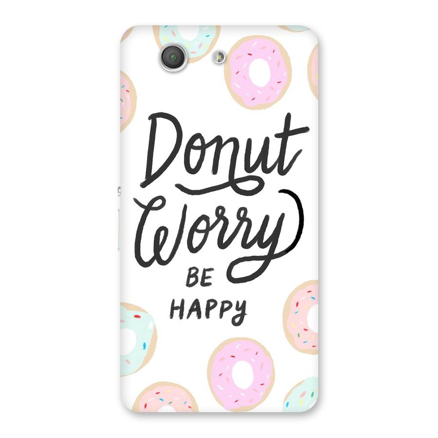 Donut Worry Be Happy Back Case for Xperia Z3 Compact