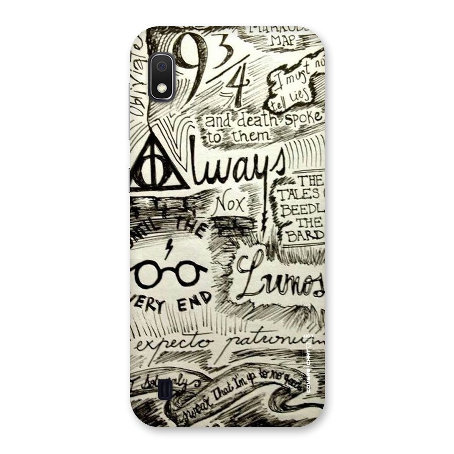 Doodle Art Back Case for Galaxy A10