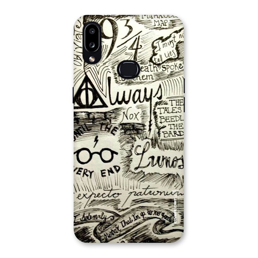 Doodle Art Back Case for Galaxy A10s