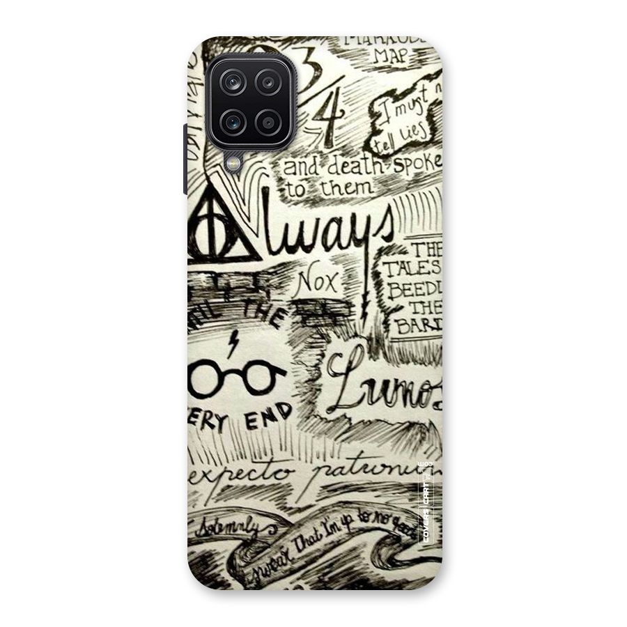 Doodle Art Back Case for Galaxy A12