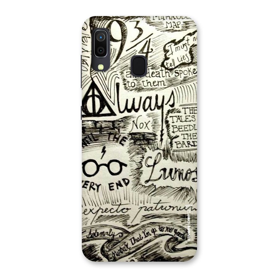 Doodle Art Back Case for Galaxy A30