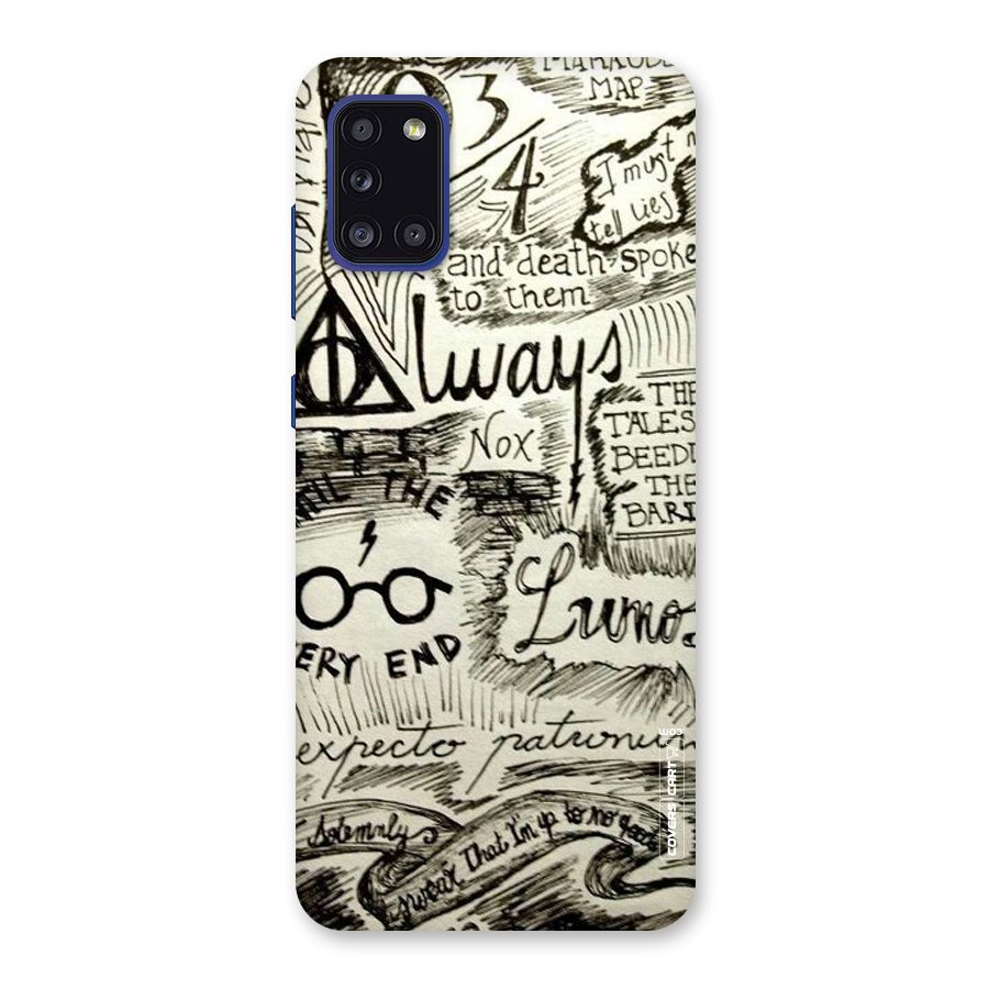 Doodle Art Back Case for Galaxy A31