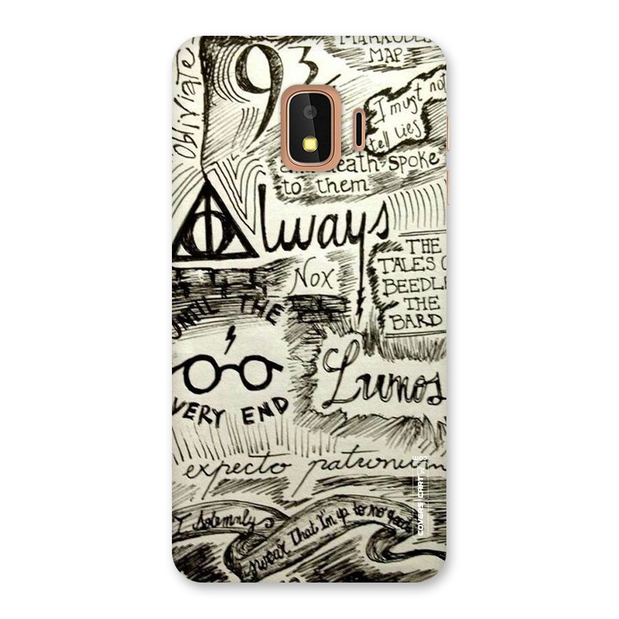 Doodle Art Back Case for Galaxy J2 Core