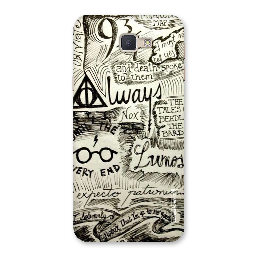 Doodle Art Back Case for Galaxy J5 Prime