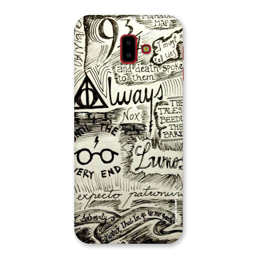 Doodle Art Back Case for Galaxy J6 Plus