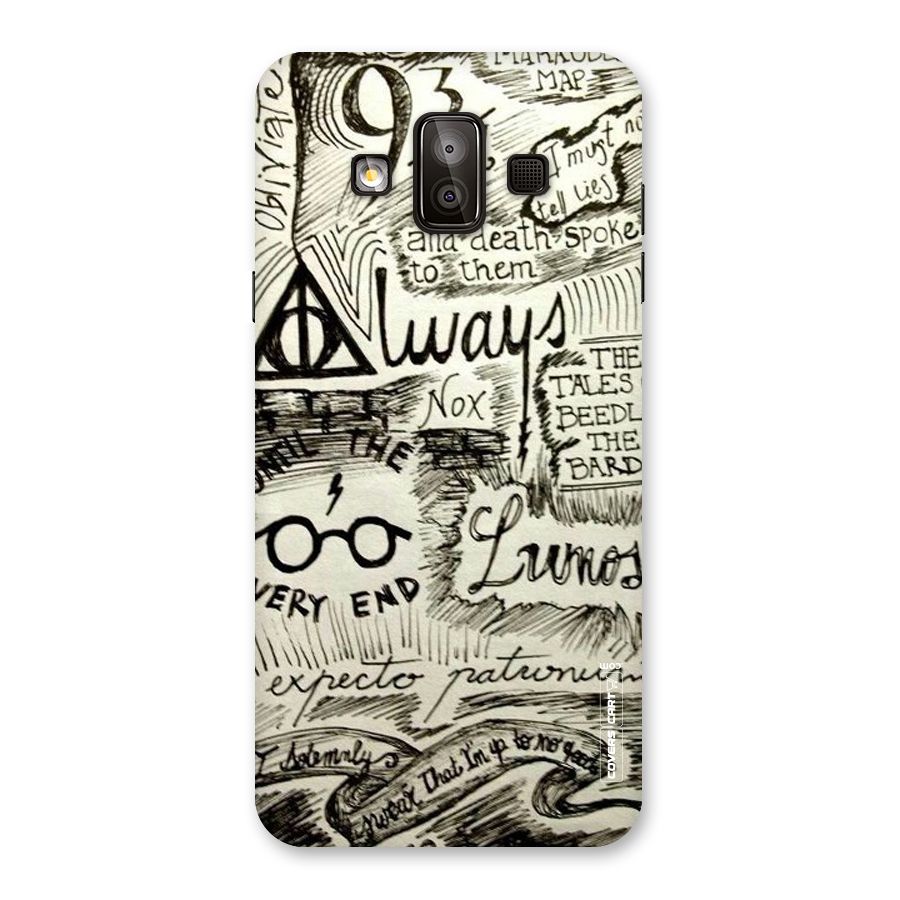 Doodle Art Back Case for Galaxy J7 Duo