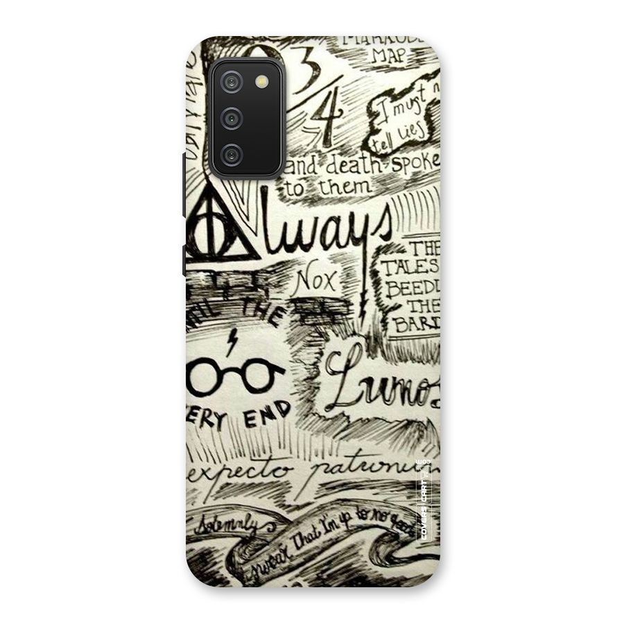 Doodle Art Back Case for Galaxy M02s