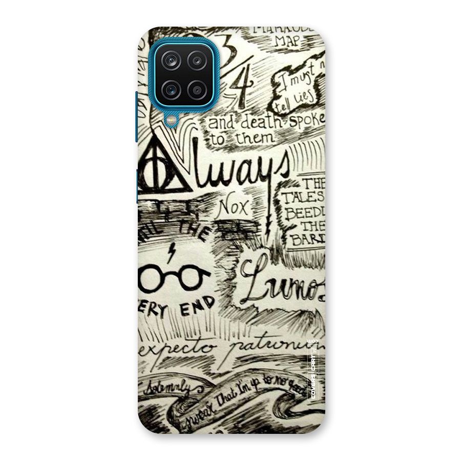 Doodle Art Back Case for Galaxy M12