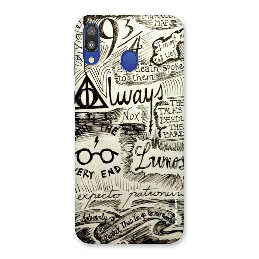 Doodle Art Back Case for Galaxy M20
