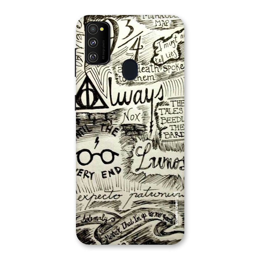 Doodle Art Back Case for Galaxy M30s