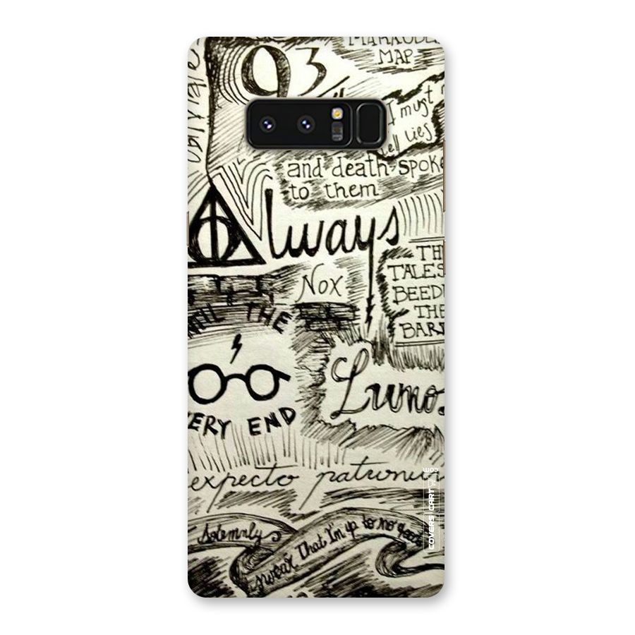 Doodle Art Back Case for Galaxy Note 8