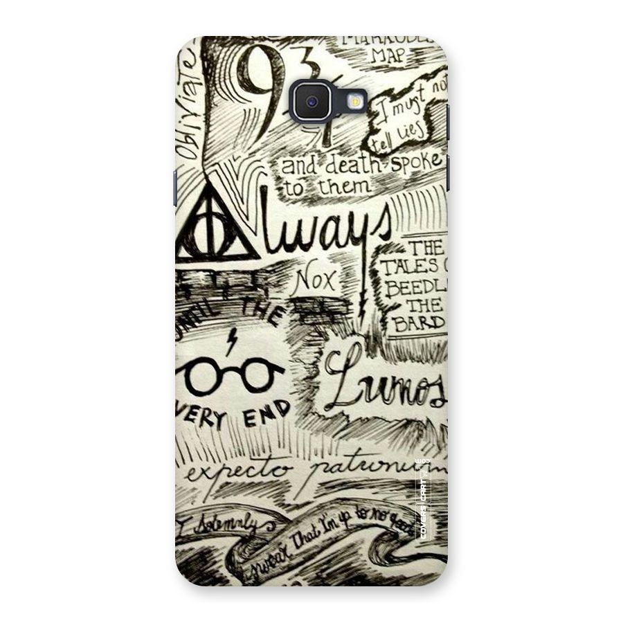 Doodle Art Back Case for Galaxy On7 2016