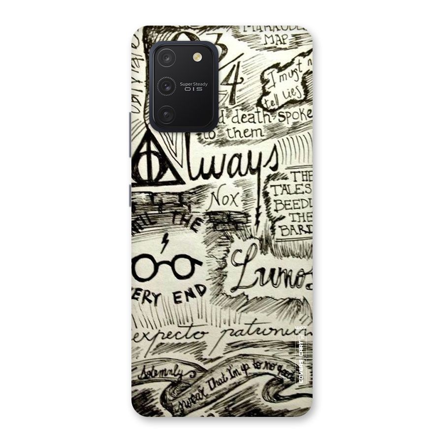 Doodle Art Back Case for Galaxy S10 Lite