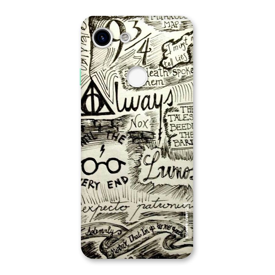Doodle Art Back Case for Google Pixel 3