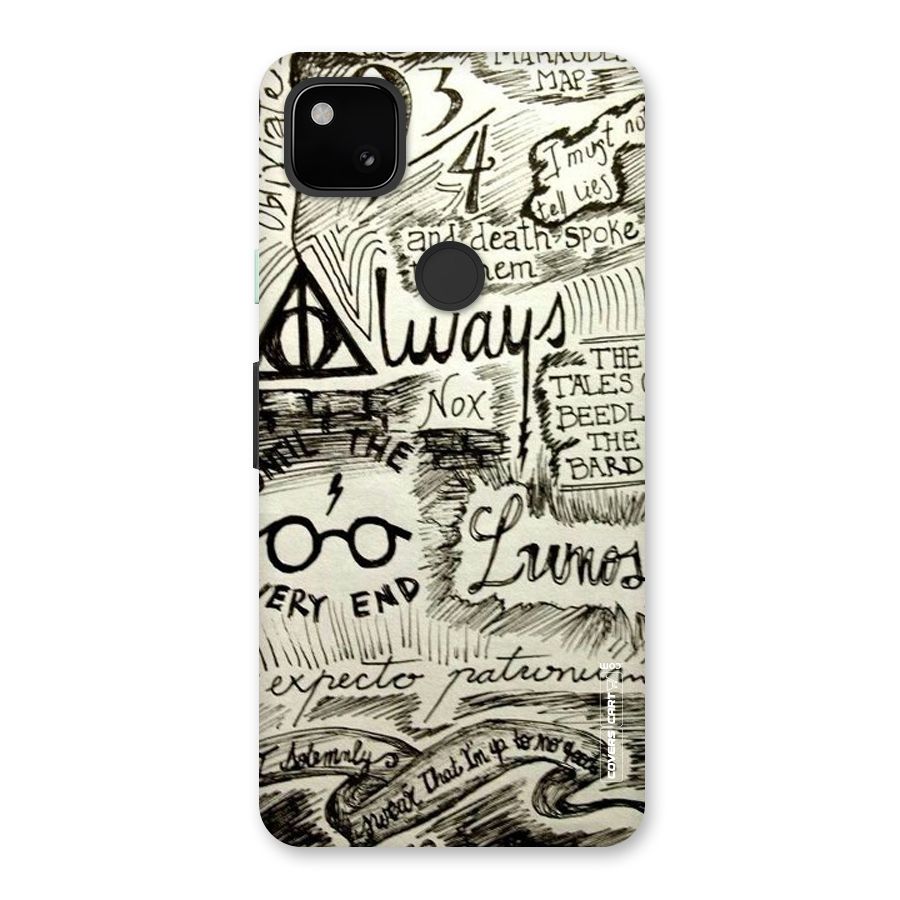 Doodle Art Back Case for Google Pixel 4a