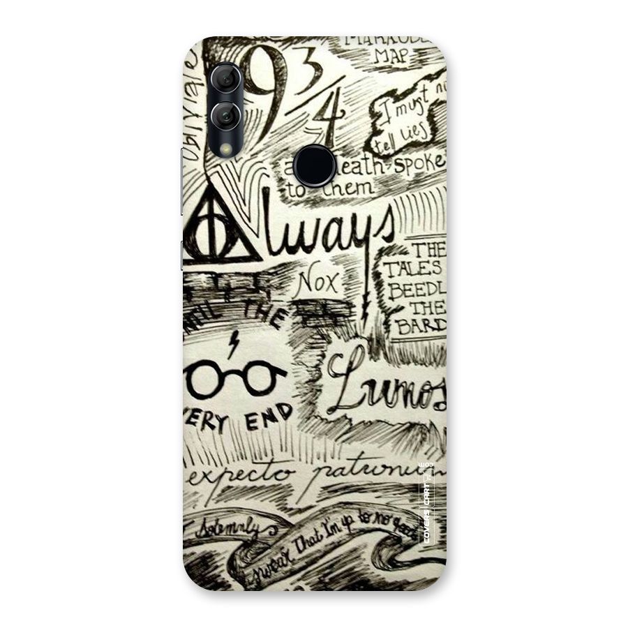 Doodle Art Back Case for Honor 10 Lite