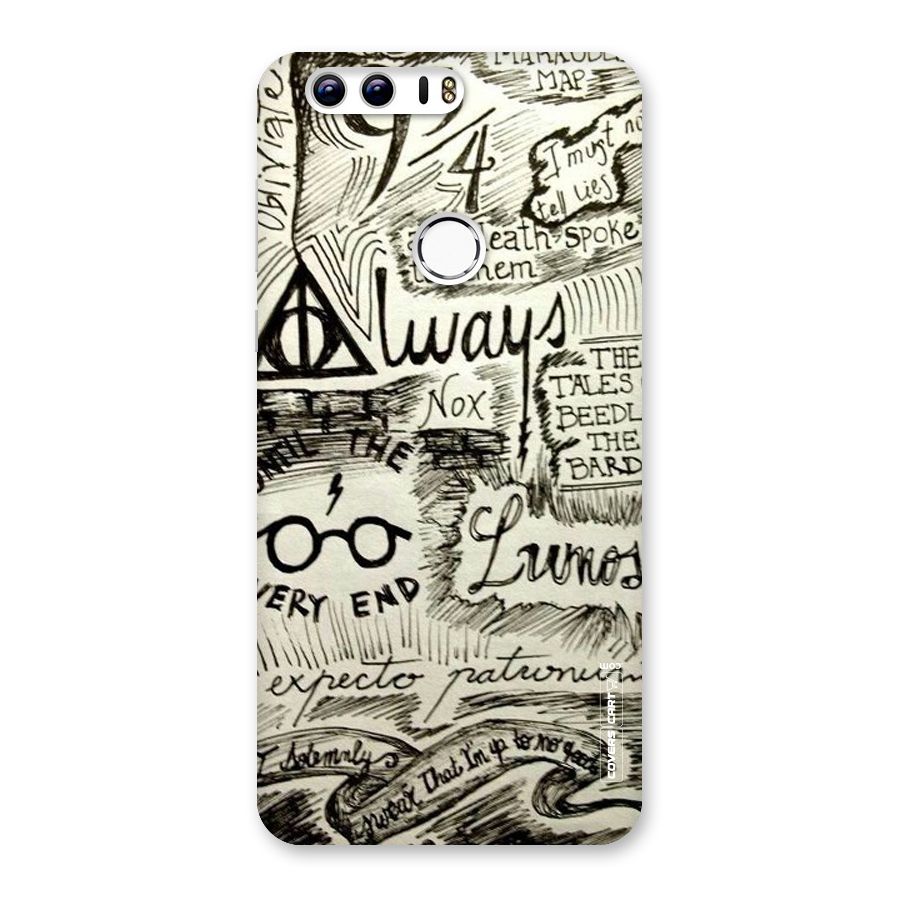 Doodle Art Back Case for Honor 8