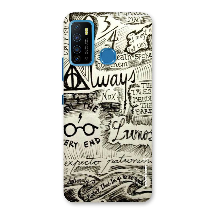 Doodle Art Back Case for Infinix Hot 9