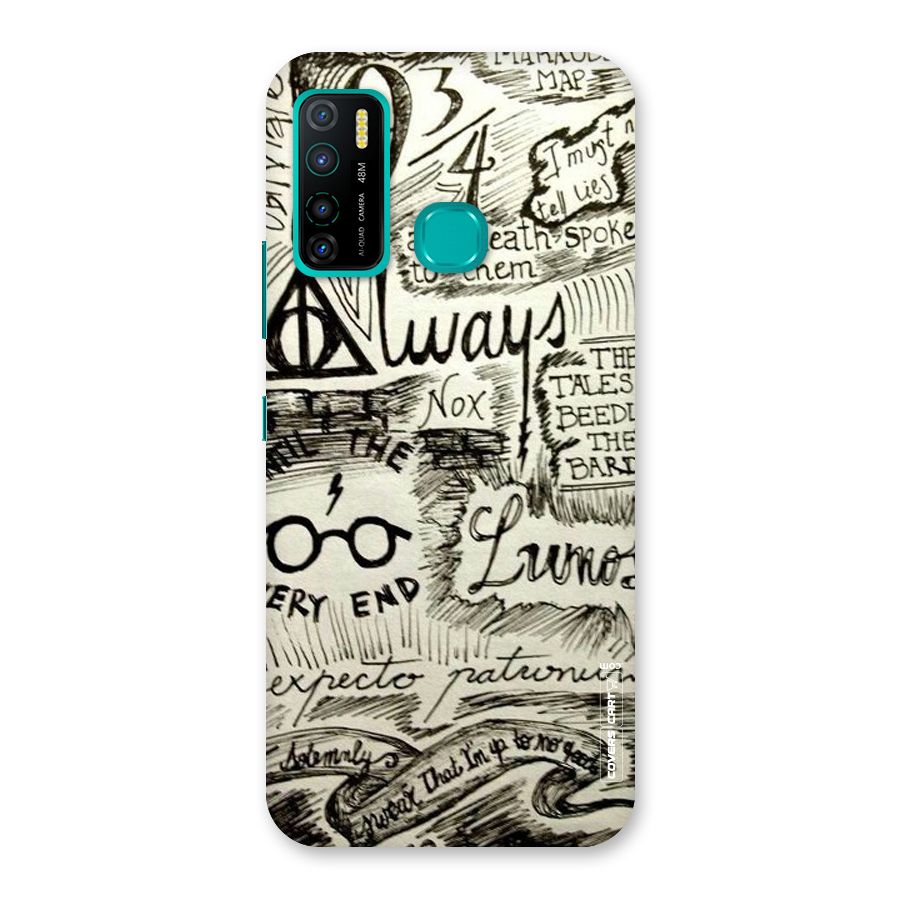Doodle Art Back Case for Infinix Hot 9 Pro