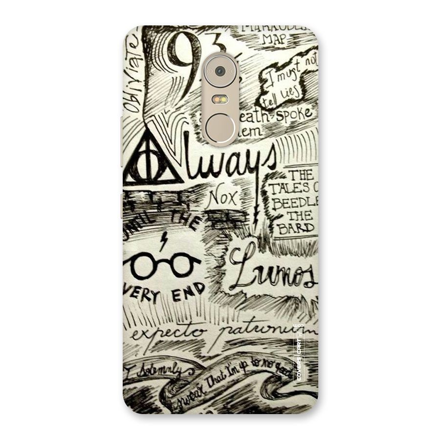 Doodle Art Back Case for Lenovo K6 Note