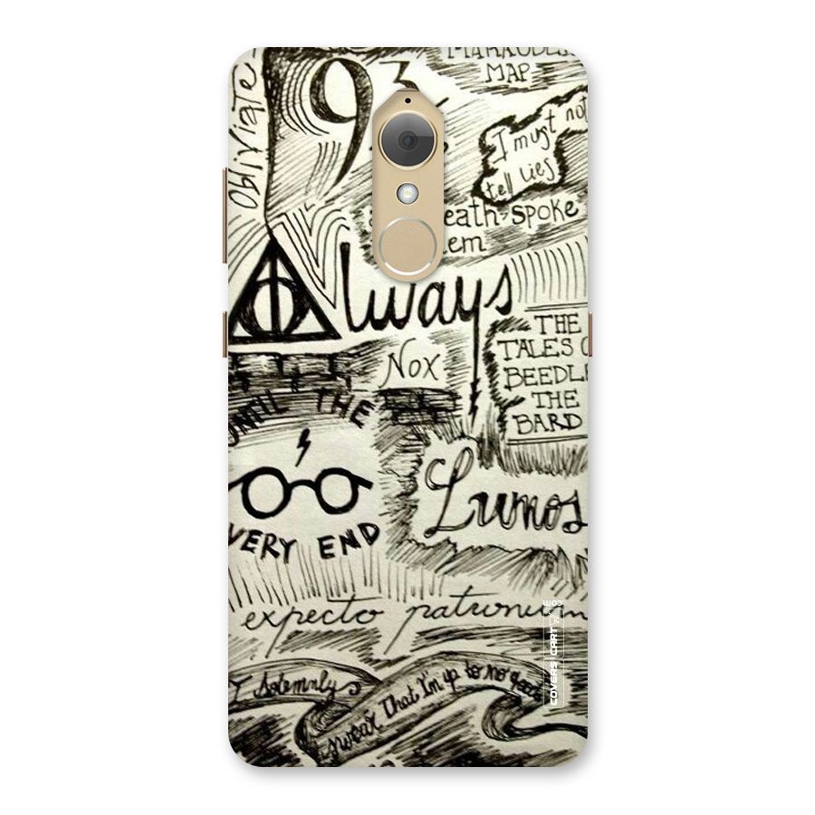Doodle Art Back Case for Lenovo K8
