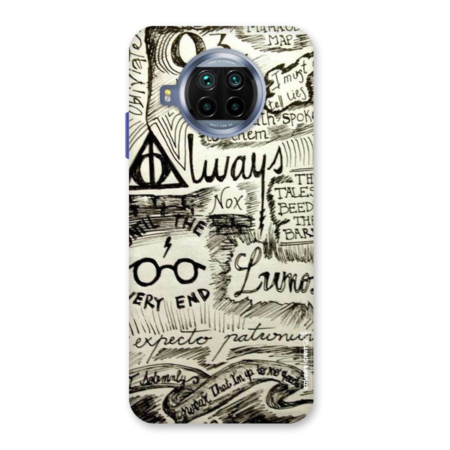Doodle Art Back Case for Mi 10i