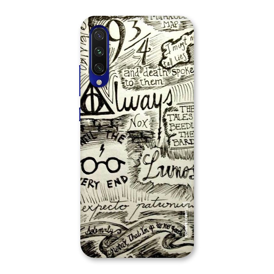 Doodle Art Back Case for Mi A3