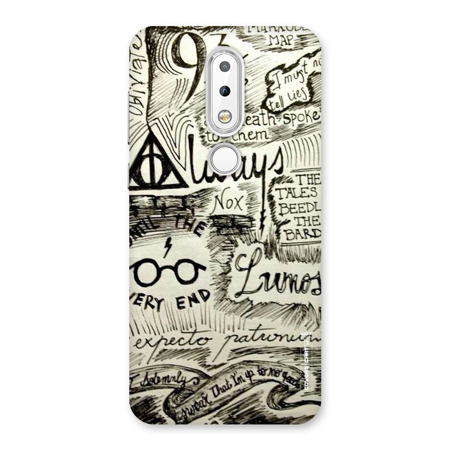 Doodle Art Back Case for Nokia 6.1 Plus