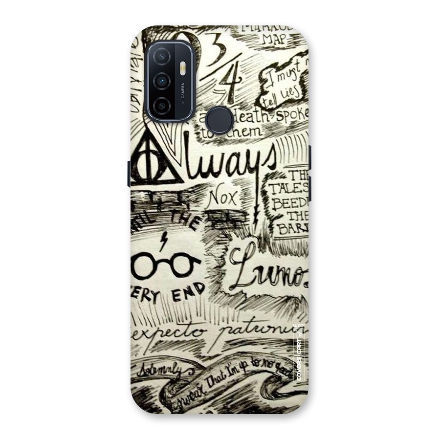 Doodle Art Back Case for Oppo A32