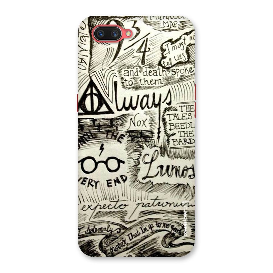 Doodle Art Back Case for Oppo A3s