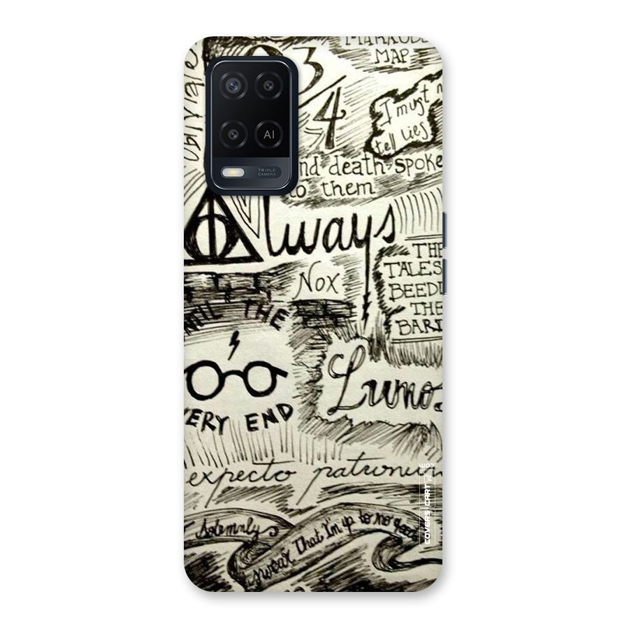 Doodle Art Back Case for Oppo A54