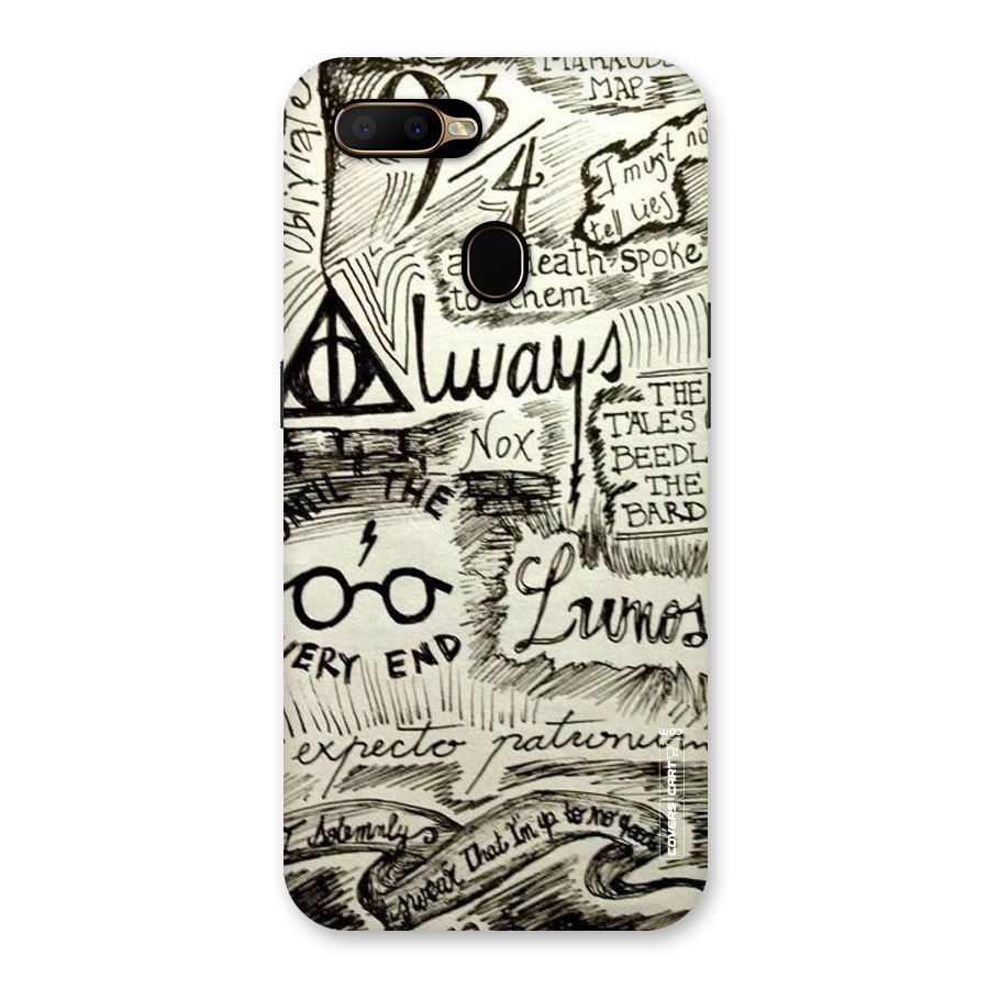 Doodle Art Back Case for Oppo A5s