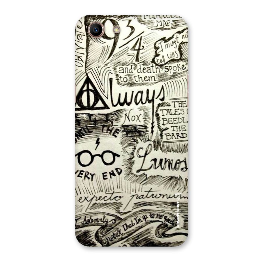 Doodle Art Back Case for Oppo A83 (2018)