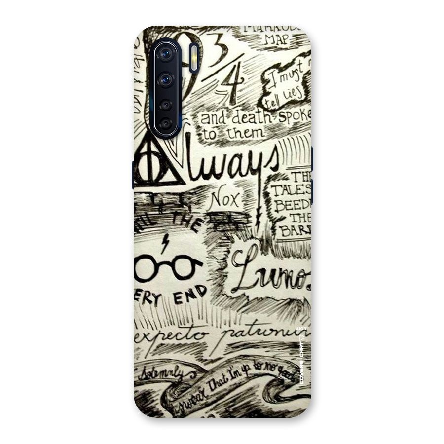 Doodle Art Back Case for Oppo F15