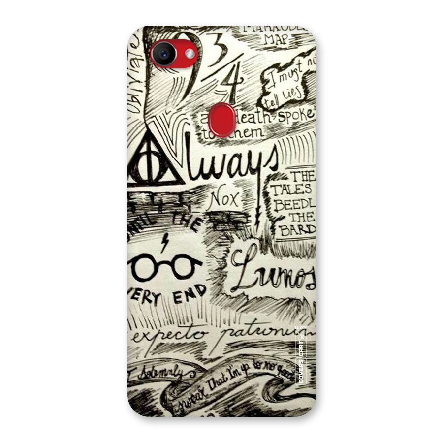 Doodle Art Back Case for Oppo F7