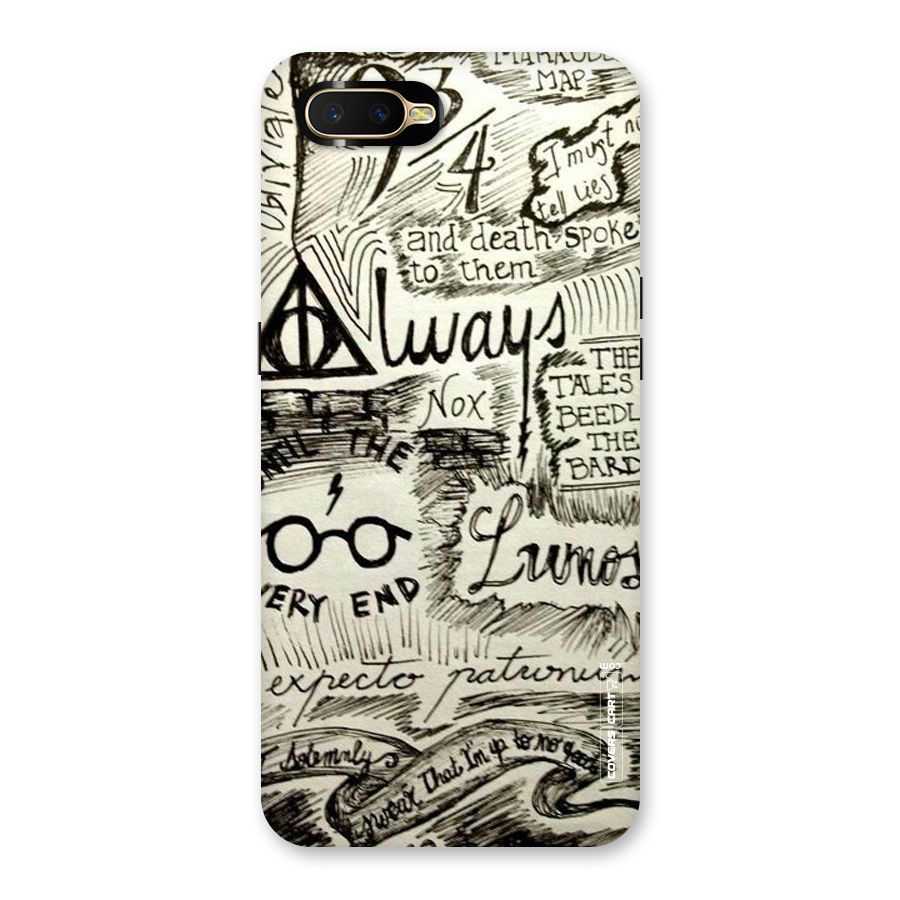 Doodle Art Back Case for Oppo K1